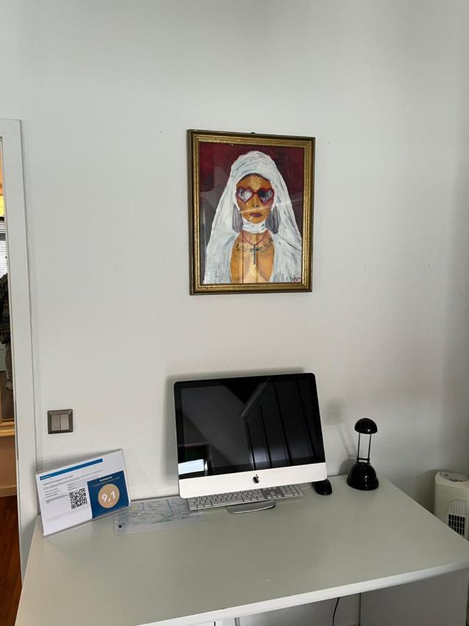 ארפורט Kleines Apartment In Bahnhofsnaehe מראה חיצוני תמונה